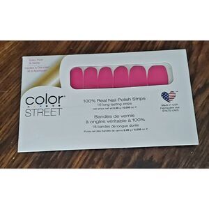 NEW IN PACKAGE COLOR STREET NAIL POLISH STRIPS